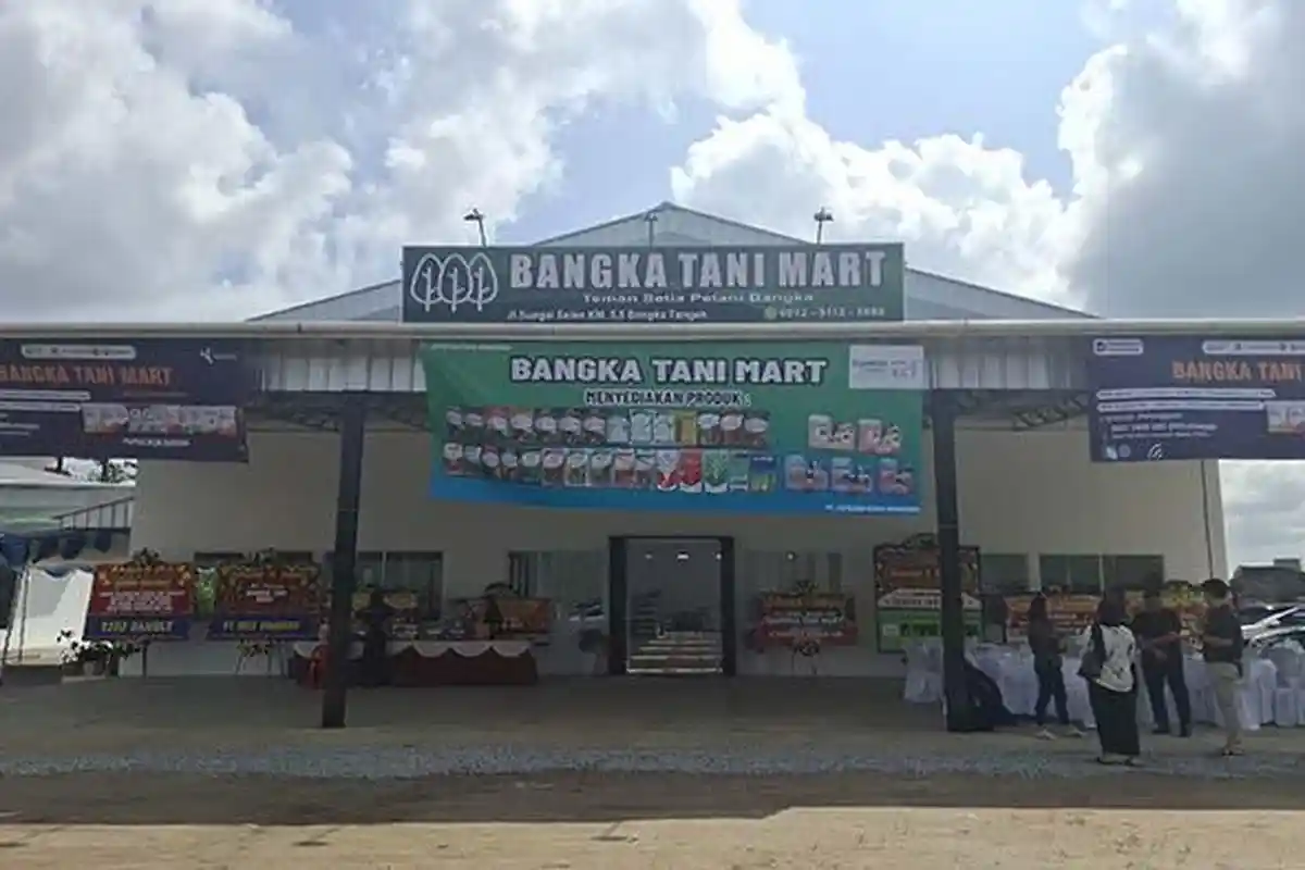 Bangka Tani Mart Launching Hari Ini, Menyediakan Berbagai Kebutuhan Pertanian