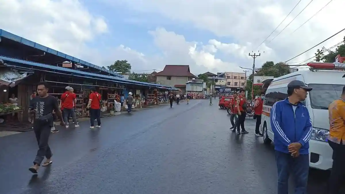 Pasar Pinasungkulan Karombasan Manado Mendadak Bersih, Seandainya Jokowi Datang Tiap Hari