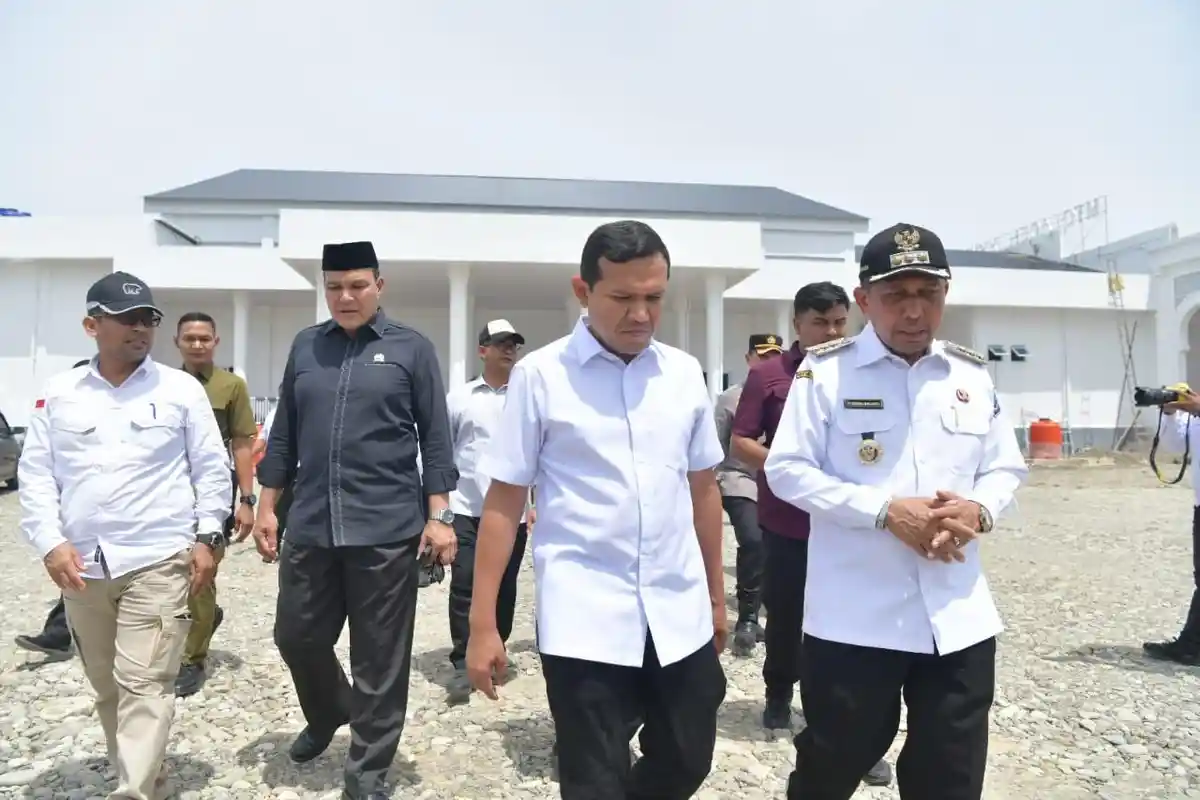 Wagub Aceh Optimis MTQ Aceh ke XXXVII di Pijay Akan Berlangsung Sukses Saat Tinjau Lokasi