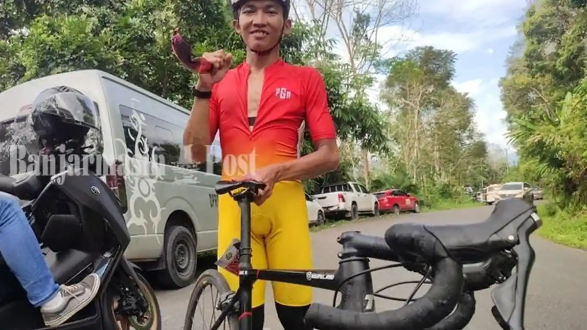 Muhammad Naufal Renaldi Pertahankan Gelar King of Mountain di Tour de ...