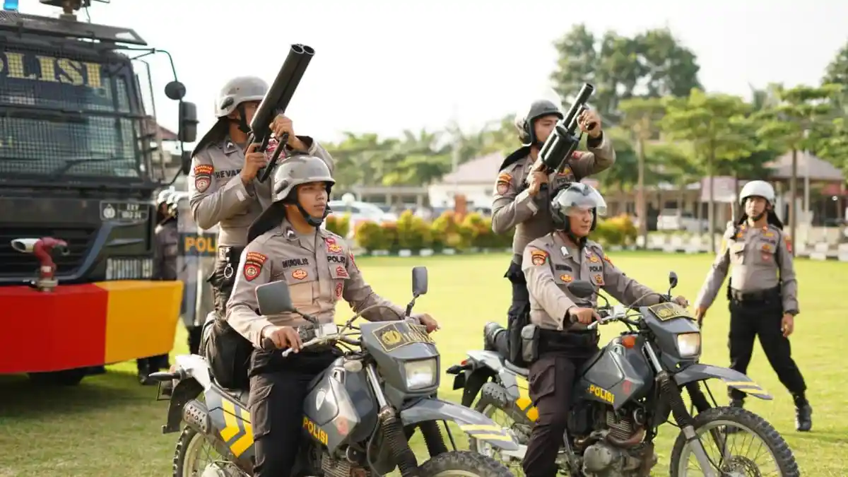 Polres Tulangbawang Polda Lampung Tekankan Lima Hal Saat Latkatpuan