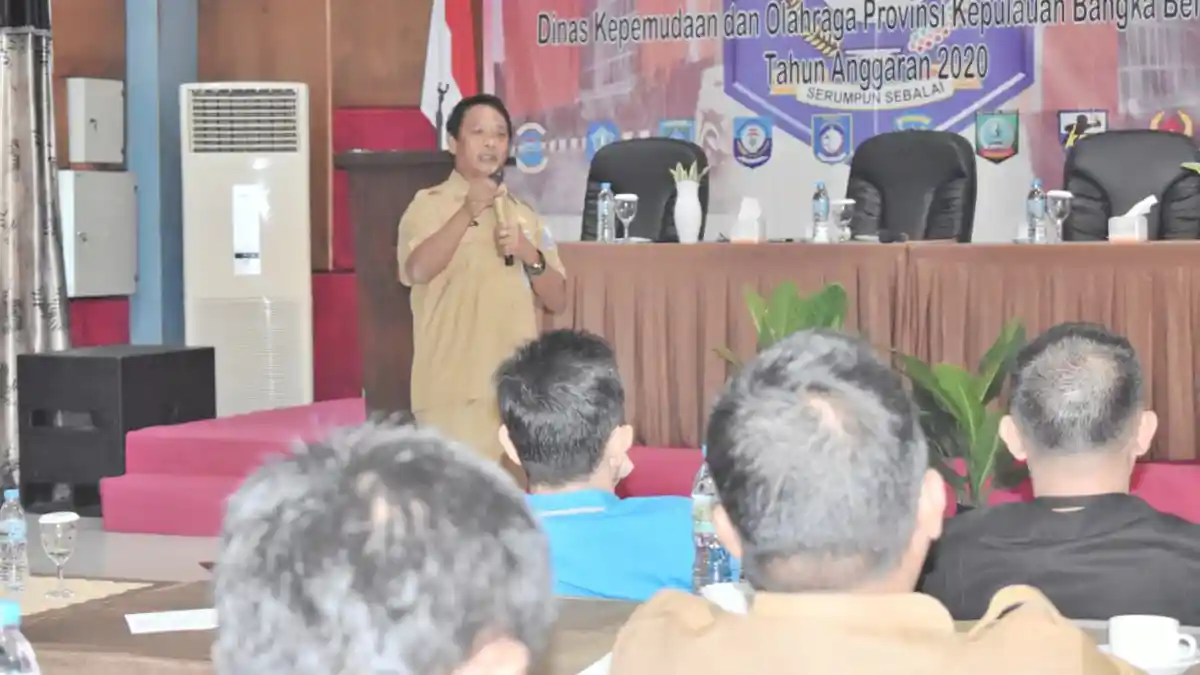 POPNAS 2021, Kadiskepora Tantang OPD Se-Babel Untuk Ikut Andil