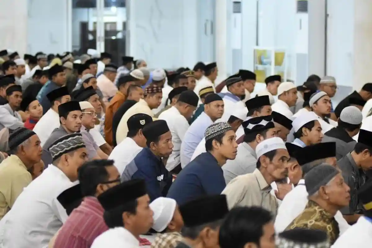 Malam Kedua Tarawih, Segini Celengan Masjid Syekh Yusuf Gowa