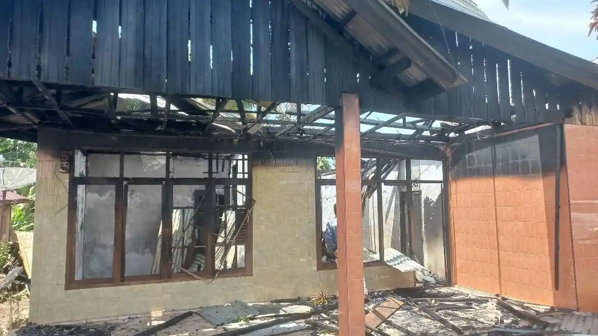 Ribuan Berkas Penting Milik Pendamping Desa Bengkulu Selatan Hangus Terbakar, Kerja Terhambat