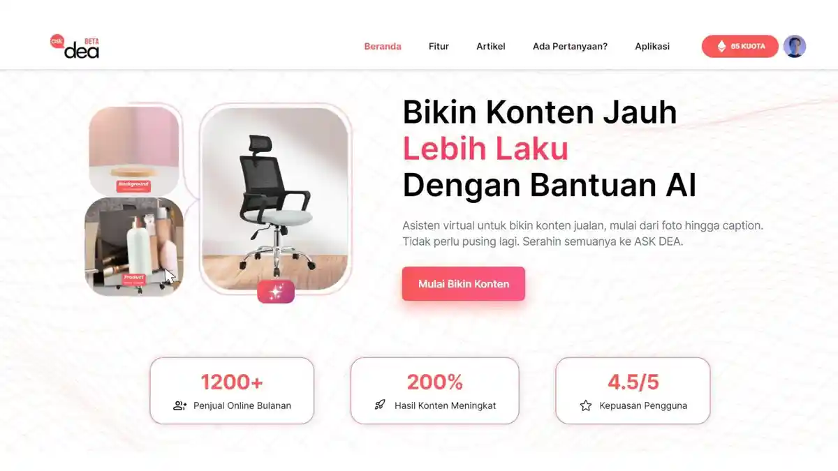 AskDea, AI untuk Membantu Tingkatkan Penjualan UKM Indonesia