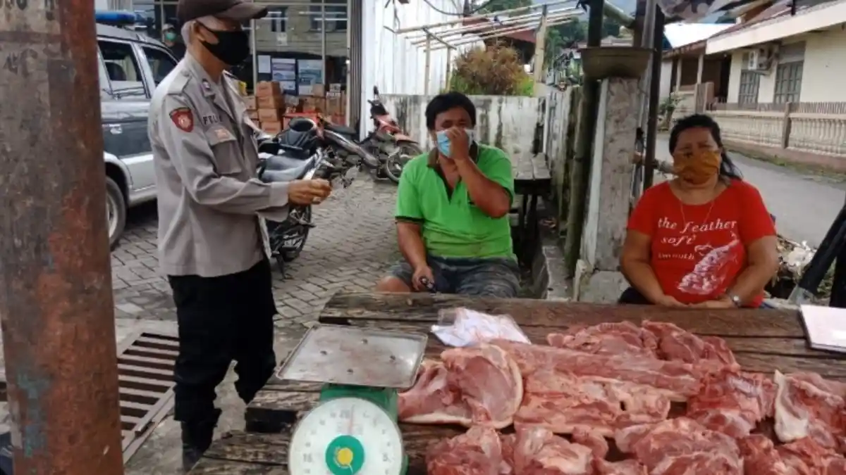 Penertiban Kerumunan Kian Gencar Dilakukan Cegah Penyebaran Covid-19 di Minut