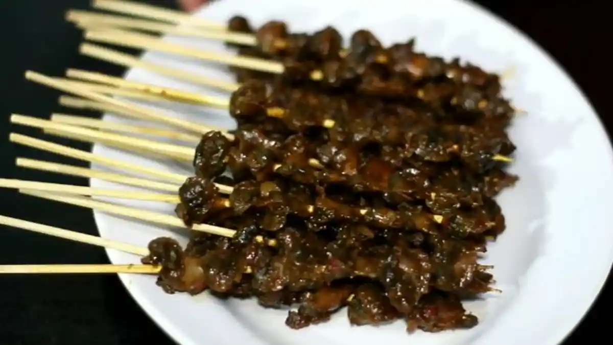 Resep Sate Kerang Dara Pedas Manis