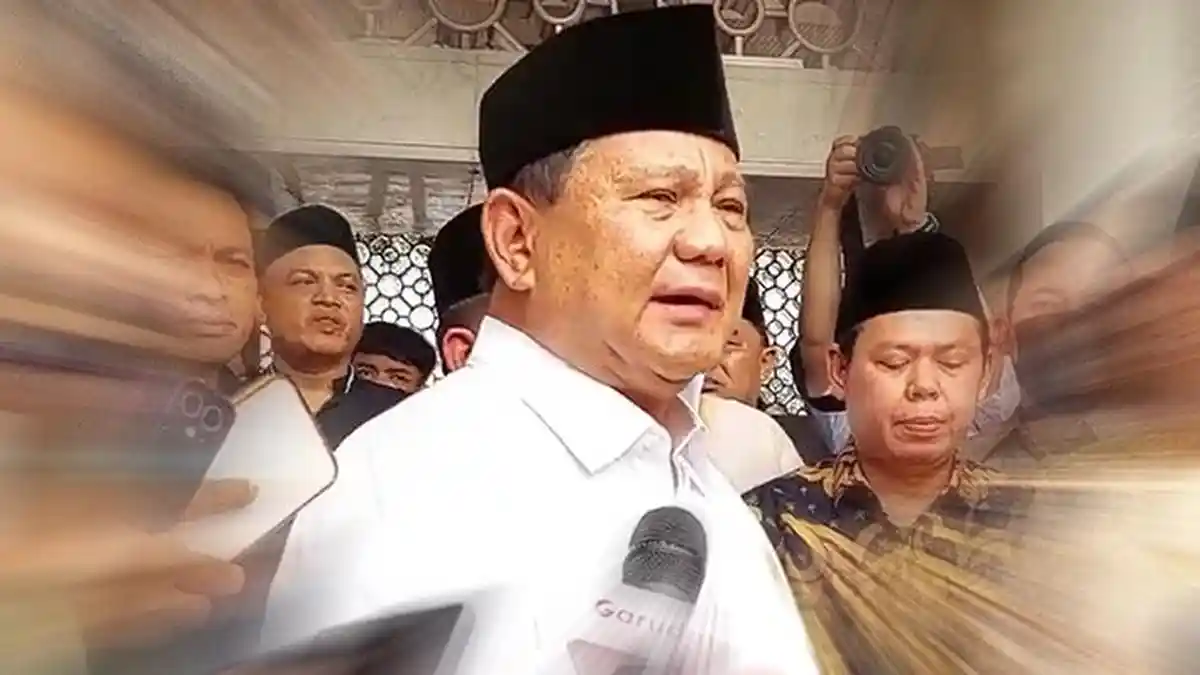 Di Survei LSI Denny JA Prabowo Subianto Menang Pilpres Salip Ganjar Pranowo