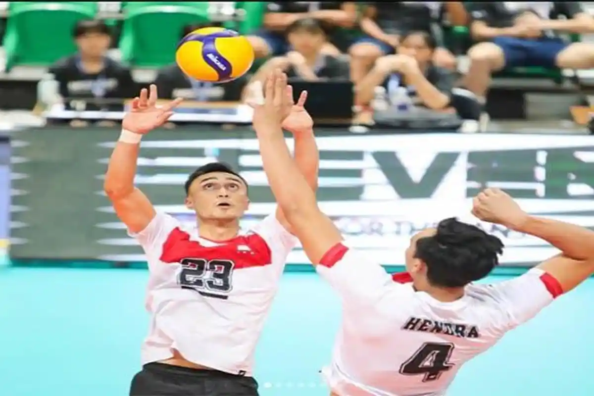 Kalahkan Bahrain Tim Voli Putra Juara Grup F AVC Challenge Cup 2023, Siapa Lawan Rivan Selanjutnya?