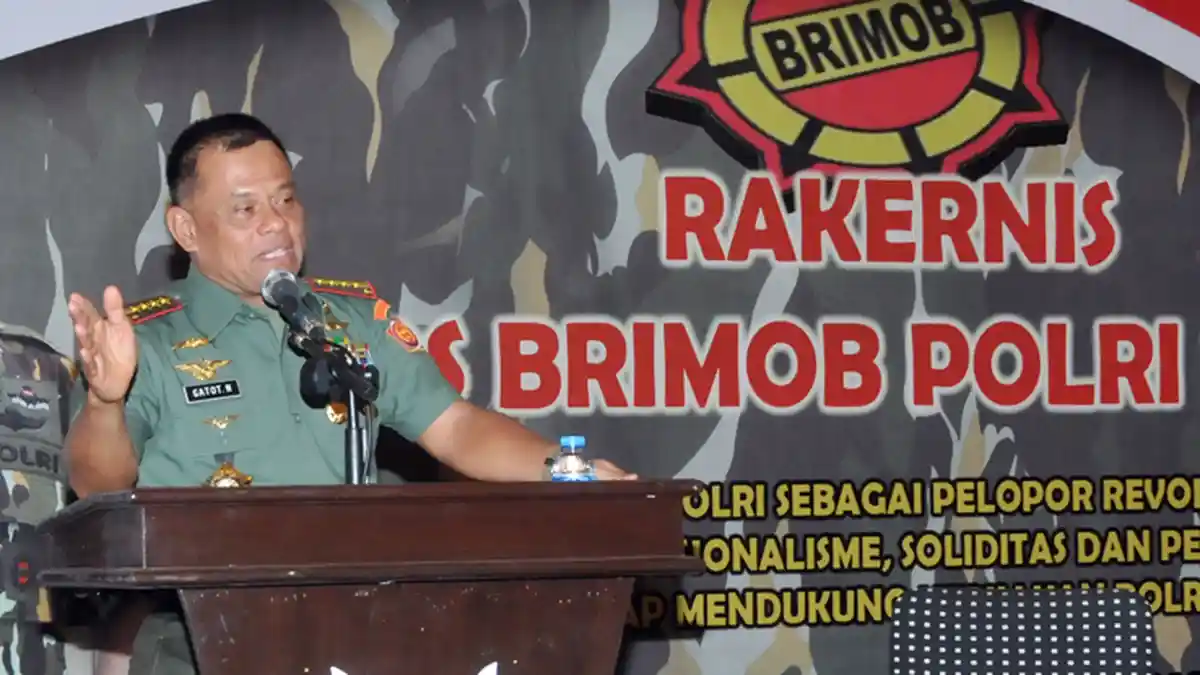 Panglima TNI: Waspadai Adu Domba TNI - Polri