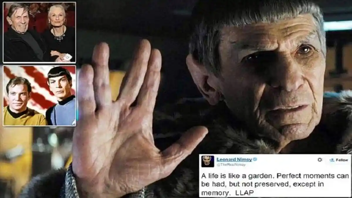 Kicauan Terakhir Sang Pemeran Star Trek