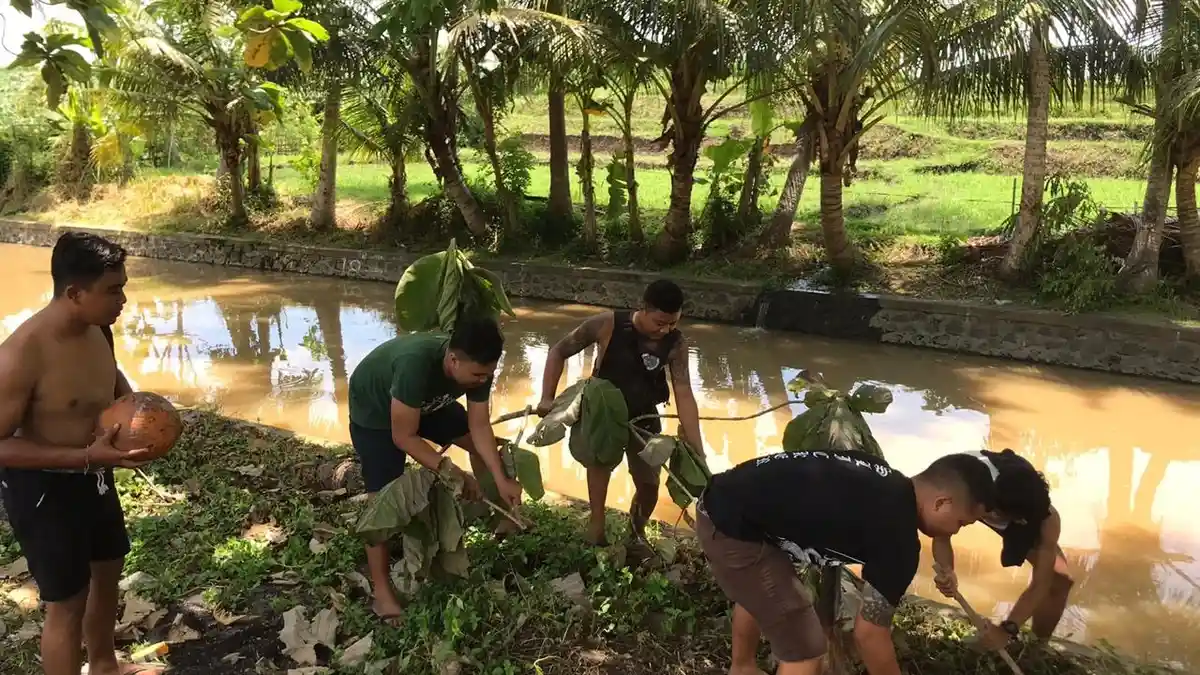 Lomba Mancing ST Bhina Eka Budhi Gianyar, Jadi Ajang Kampanye Bersih-bersih Sungai
