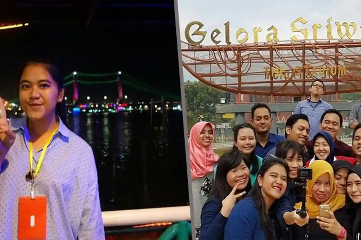 Salah Fokus Foto Putri Jokowi di Depan Jembatan Ampera, Netizen: Aku Mah Suka Bapaknya