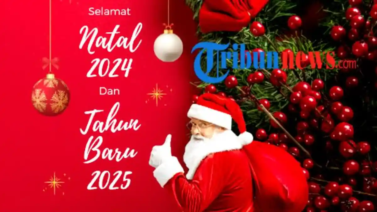 30 Kartu Ucapan Selamat Hari Natal 2024 dan Tahun Baru 2025, Beserta Cara Edit dan Download