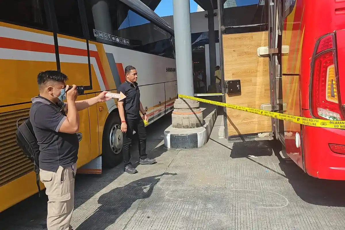 Penumpang Bus Mendadak Jatuh dan Meninggal di Terminal Mengwi Badung Bali