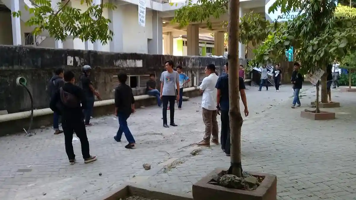 Bentrok Mahasiswa Akutansi dan Manajemen UNM, Ini Pemicu Menurut Kapolsek Rappocini