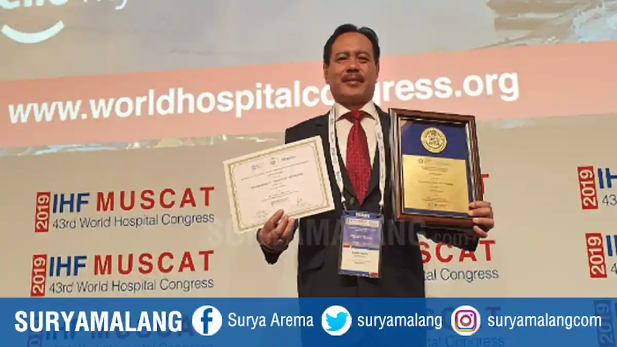 RSUD dr Iskak Tulungagung Borong Penghargaan Rumah Sakit & Direktur Terbaik Dunia dari IHF