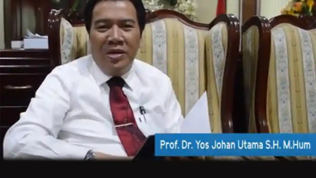 Jadi Calon Tunggal, Prof Yos Johan Utama Terpilih Lagi Jadi Rektor Universitas Diponegoro Semarang