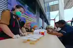 Persiapan Arus Mudik 2025, Puluhan Awak Bus Jalani Tes Urine di Terminal Patria Blitar