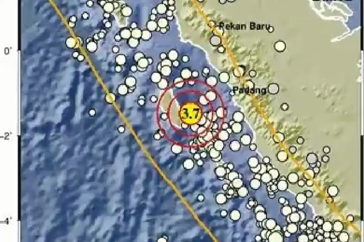 Gempa Terkini Rabu 2 Agustus 2023, Baru Saja Getarkan Barat Laut Kepulauan Mentawai Sumatera Barat