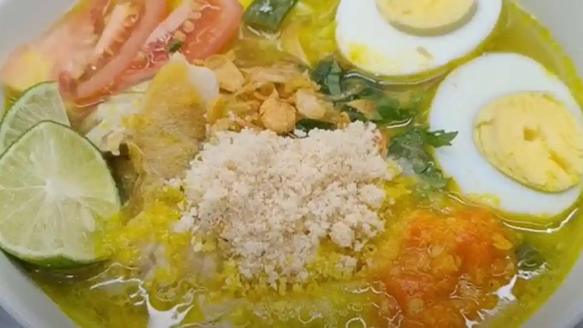 Resep Soto Lamongan, Nikmat dengan Serbuk Koya Gurih