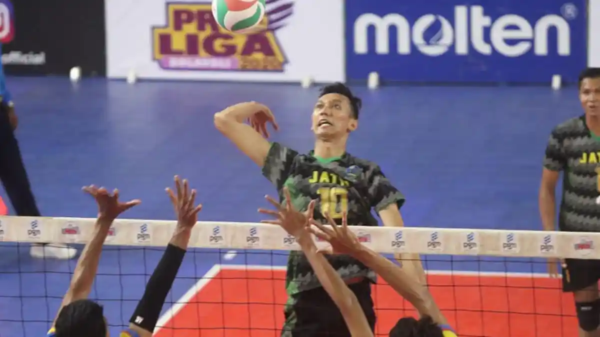 Tim Putra dan Putri Jatim Raih Kemenangan Pertama Kejurnas Voli Junior 2019