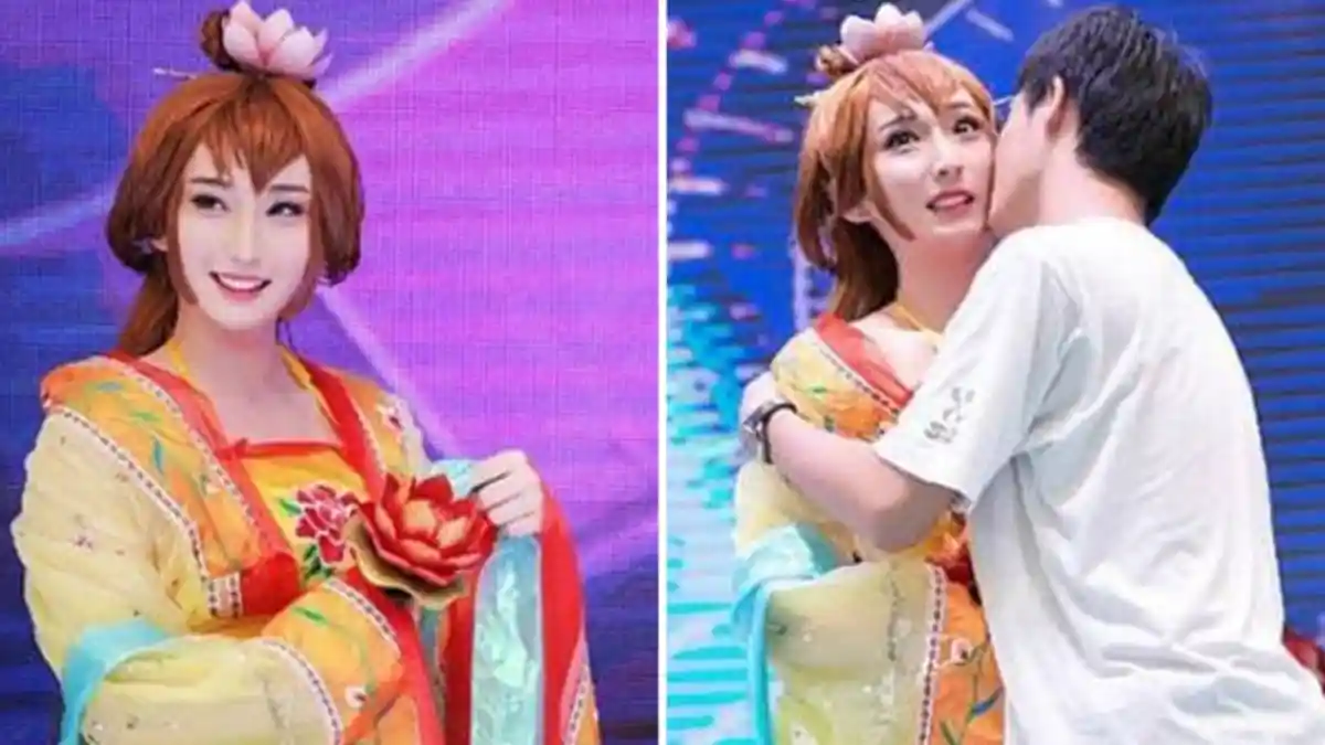 Jatuh Cinta dan Mencium Pipinya, Pria Ini Terkejut Ketika Lihat Sang Wanita Cantik Buka Pakaiannya