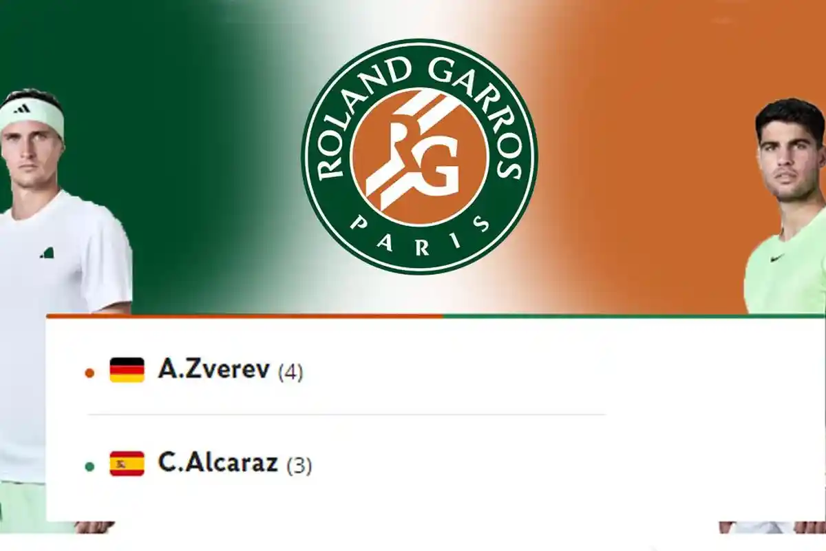 Hasil Roland Garros French Open 2024, Carlos Alcaraz vs Alexander Zverev Duel di Final