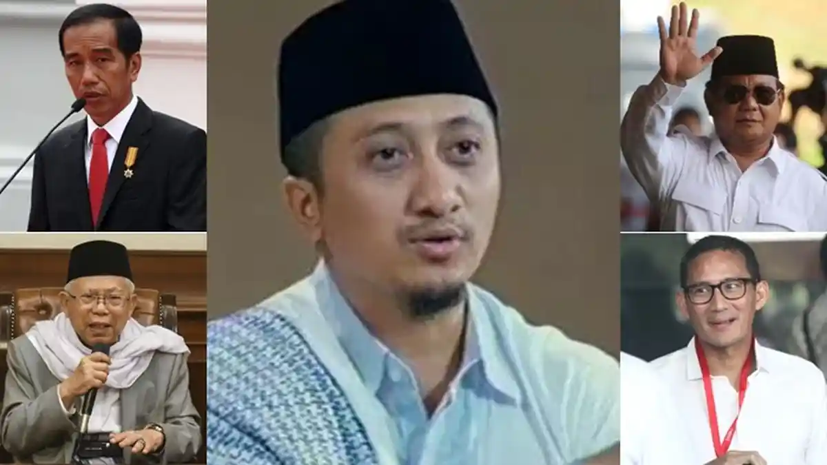Setelah Jokowi, Ustaz Yusuf Mansur Balik Memuji Prabowo Subianto dan Sandiaga Uno