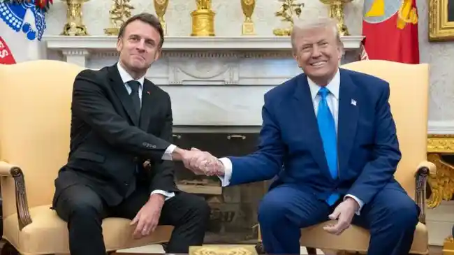 Presiden Macron Tersinggung Istrinya Diejek Donald Trump