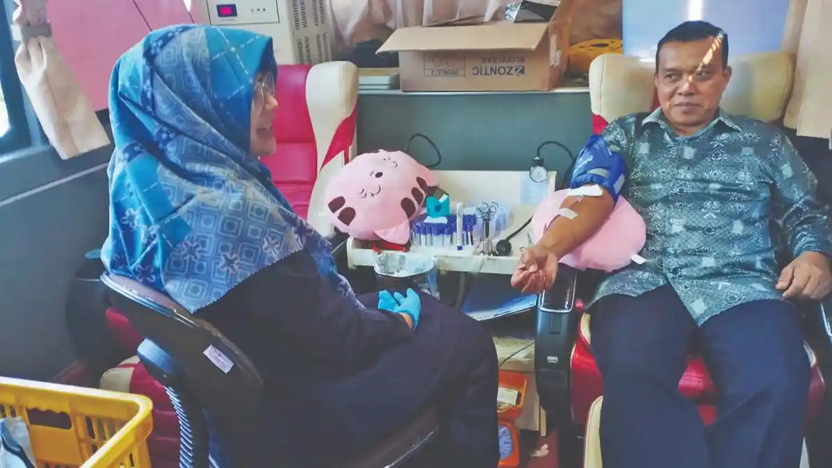 Amil Baitul Mal Aceh Kumpulkan Darah 36 Kantong