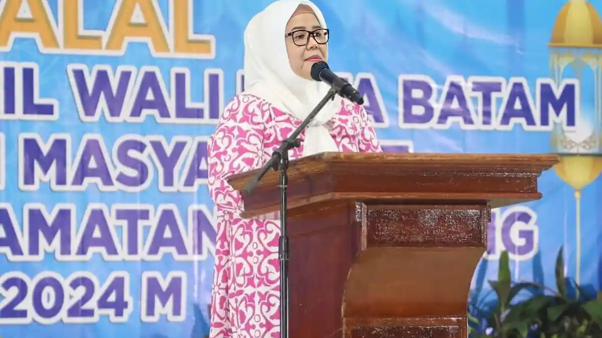 Wagub Kepri Halalbilhalal di Sekupang Batam, Marlin Agustina Serukan Kedamaian