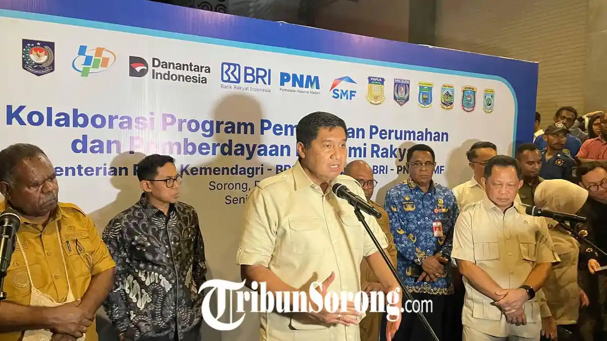 Maruarar Sirait: Ada Warga Sorong Menanti Perhatian Pemerintah Hingga 30 Tahun