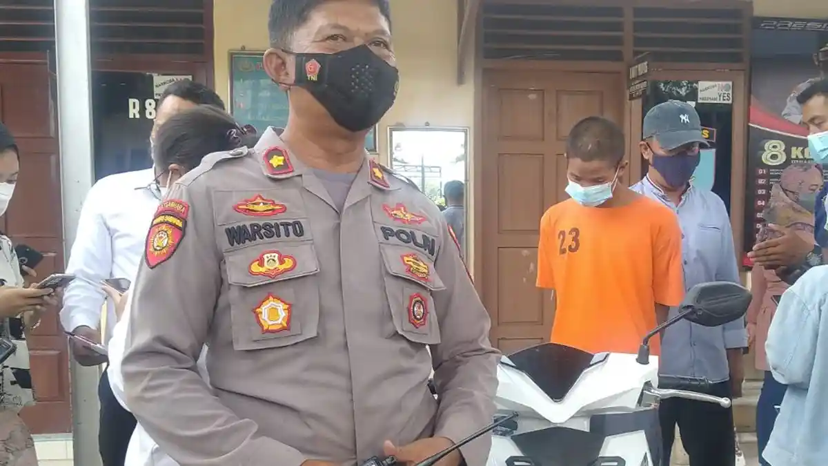 Tersangka Curanmor di Bandar Lampung Seorang Residivis