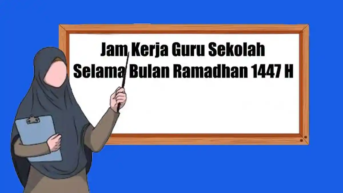 Jam Kerja Guru dan Tenaga Pendidik Selama Ramadhan 2026 Sekolah SD SMP SMA Kota Palembang