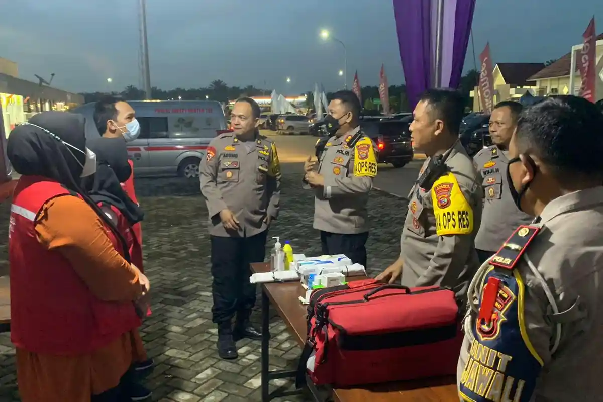 Polda Lampung Kerahkan Helikopter Amankan Mudik Lebaran 2023