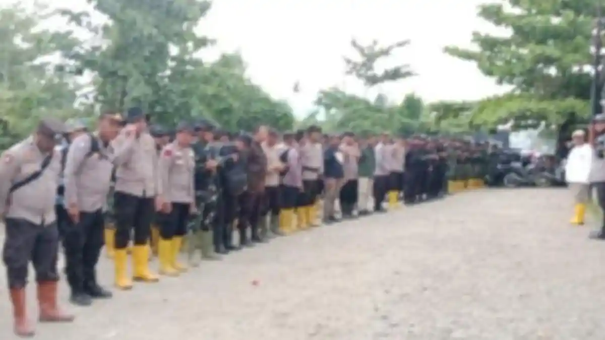Pengamanan Gunung Botak Berubah: 450 Personel Ditarik, Pos dan Pasukan Baru Disiagakan