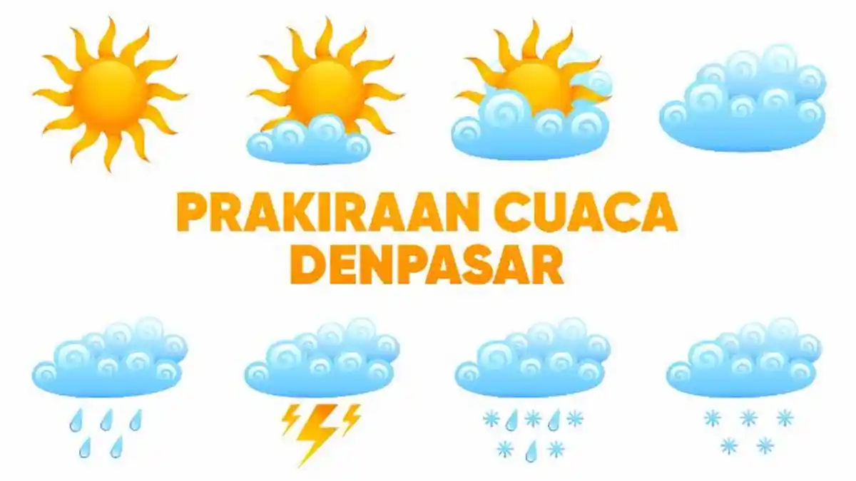 Prakiraan Cuaca Denpasar Jumat, 11 Juli 2025: Cerah, Tidak Turun Hujan