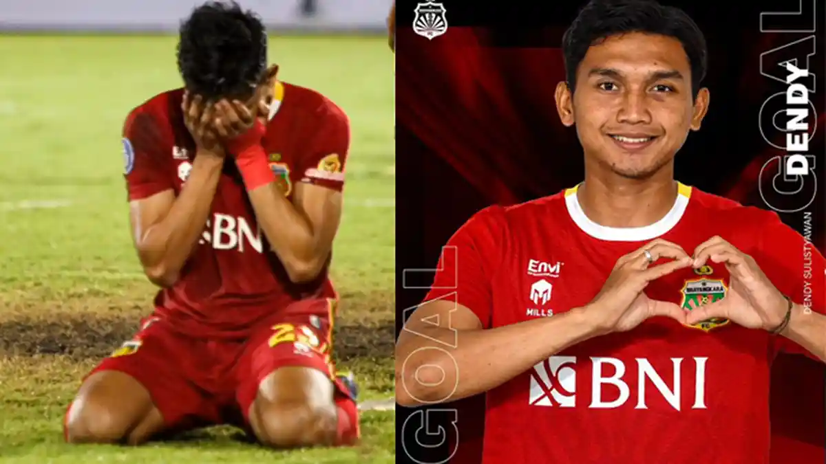Biodata Dendy Sulistyawan Striker Bhayangkara FC yang Nangis Jebol Gawang Persela, Klub Kelahirannya