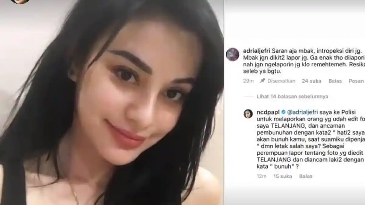 Jerinx SID Tengah Kena Masalah Hukum, Nora Alexandra Dapat Ancaman Pembunuhan & Fotonya Diedit