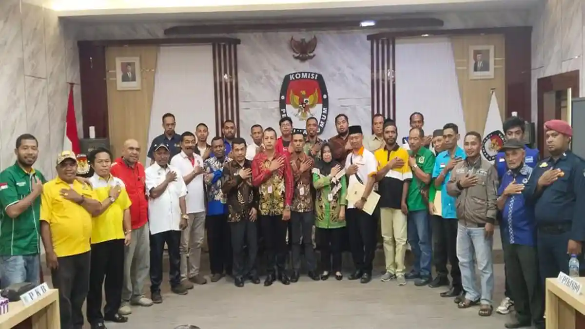 KPU Fakfak Minta Masyarakat Cermati Daftar Calon Sementara Anggota DPRD