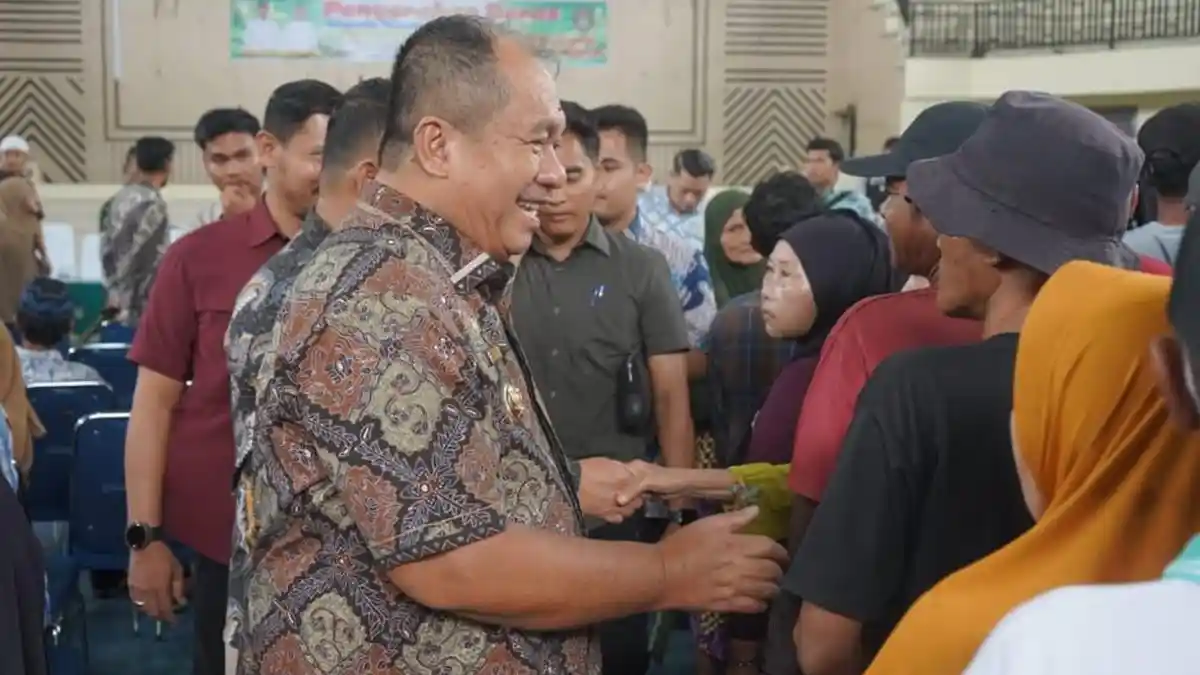 Bupati Asahan Salurkan 10 Ton Beras Jelang Lebaran, Kado Spesial Hari Jadi Kabupaten ke-80