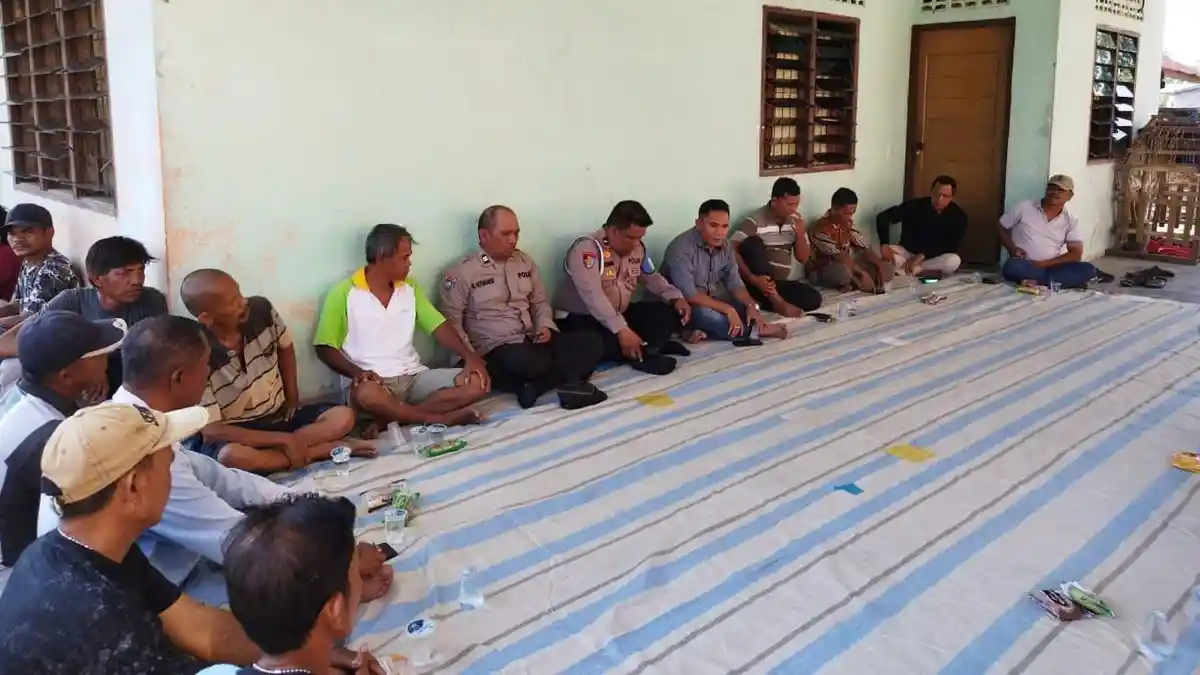 Polsek Tanjung Beringin Ajak Masyarakat Aktifkan Sat Kamling