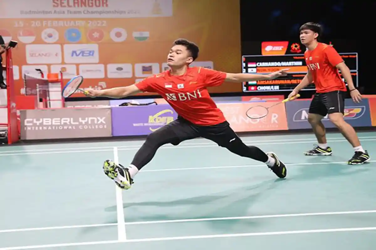 Jam Tanding Leo / Daniel vs Unggulan Malaysia di Perempat Final Swiss Open 2022 Hari Ini Live