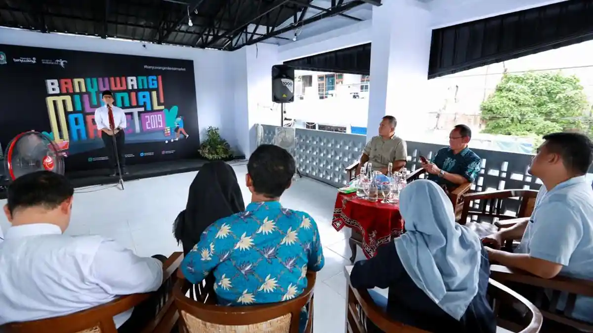Pasar Tradisional Banyuwangi Kini Dilengkapi Ruang Kreatif buat Milenial