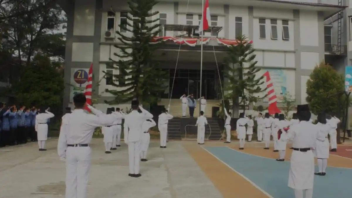 Upacara Bendera dalam Rangka Memperingati Hari Ulang Tahun Republik Indonesia ke-74