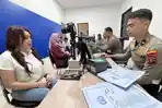 Pemohonan SIM di Polresta Balikpapan di Hari Pertama Penerapan WFH ASN Tetap Stabil