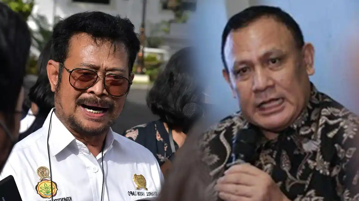 SYL nge-Chat Firli Bahuri saat Rudis Sekjen Kementan Digeledah KPK, Begini Isi Pesannya