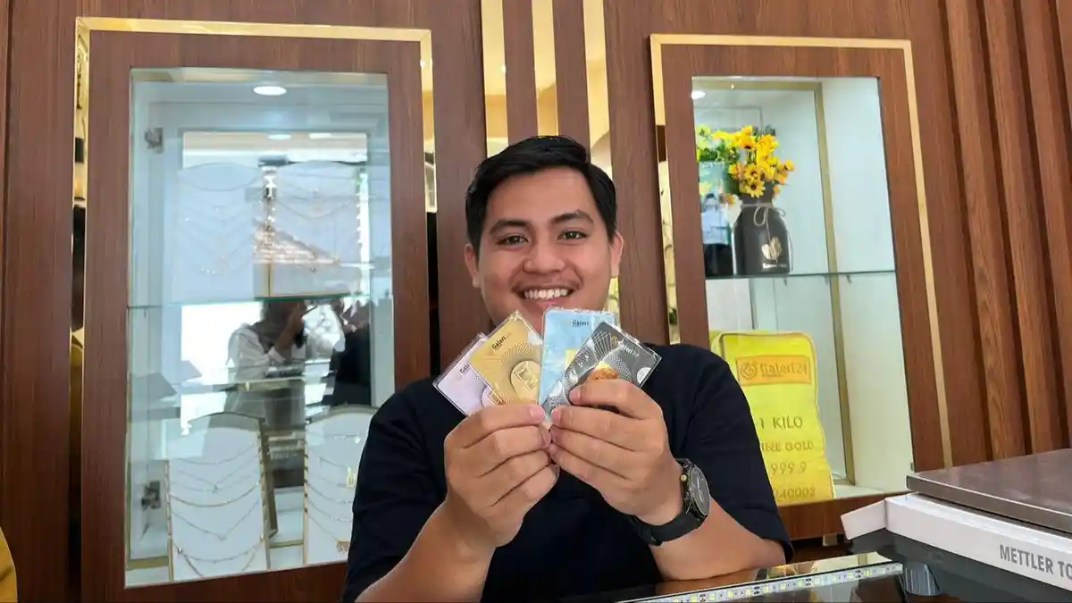 Harga Emas Terpantau Turun, Berikut Rincian Perdagangandi Galeri 24 Pegadaian Pangkalpinang Hari ini