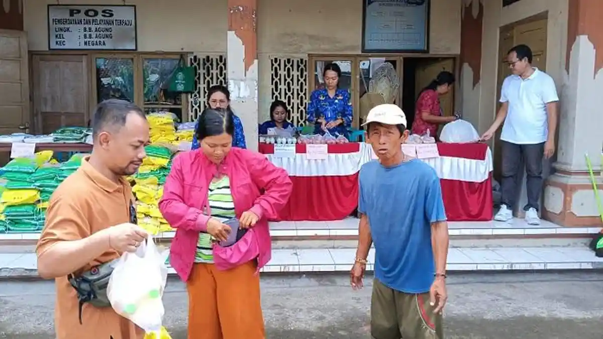 BERAS Dijual di Bawah HET Diburu Warga, Pemkab Gelar Pasar Murah Jelang Galungan dan Kuningan